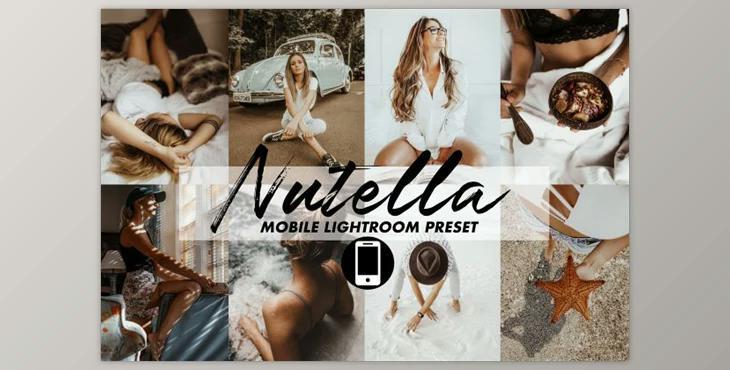 Mobile Lightroom Preset Nutella (DNG, PDF)