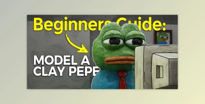 Introduction in Blender 2024: Create Dope 3D Clay Illustration of Pepe
