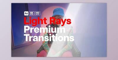 Premium Transitions Light Rays (Videohive 50719867) - AE Project