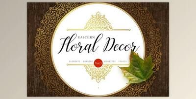 Kit Of Eastern Vector Decor. Vol.3 By O’Gold! (PNG, EPS, JPG)