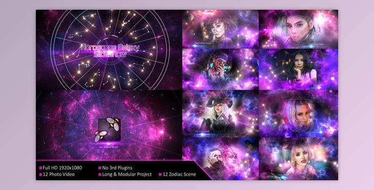 Horoscope Galaxy Slideshow (Videohive 33258564) - AE Project