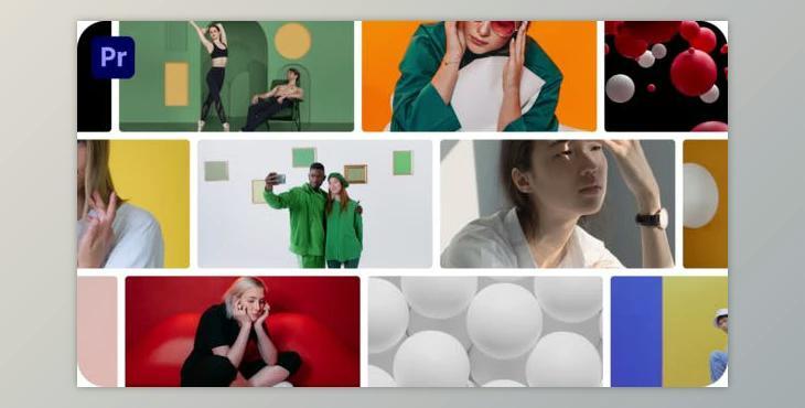 Multi Screen Grid Transitions (Videohive 34396263)