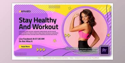Start Your Day With Fitness. Training Course (Videohive 32299449) - PR Project