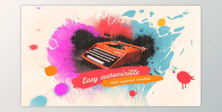 Colorful Ink Slideshow (Videohive 17094960) - AE Project