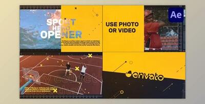 Sport Hero Opener for After Effects (Videohive 50426641) - AE Project