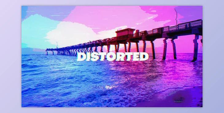 Distorted Looks (Videohive 47621050) - AE Project