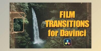 25 FILM TRANSITIONS for Davinci Resolve (Videohive 54258347)