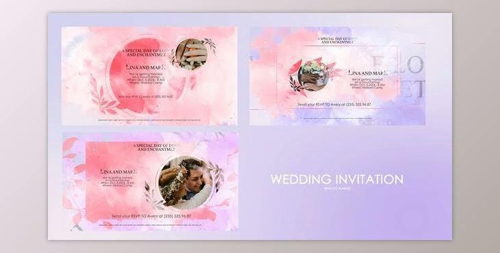 Wedding Invitation (Videohive 48840092) - AE Project
