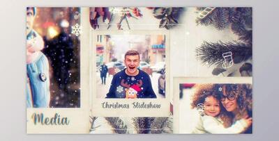 Christmas Photo Frame // Parallax Slideshow (Videohive 29573049) - AE Project