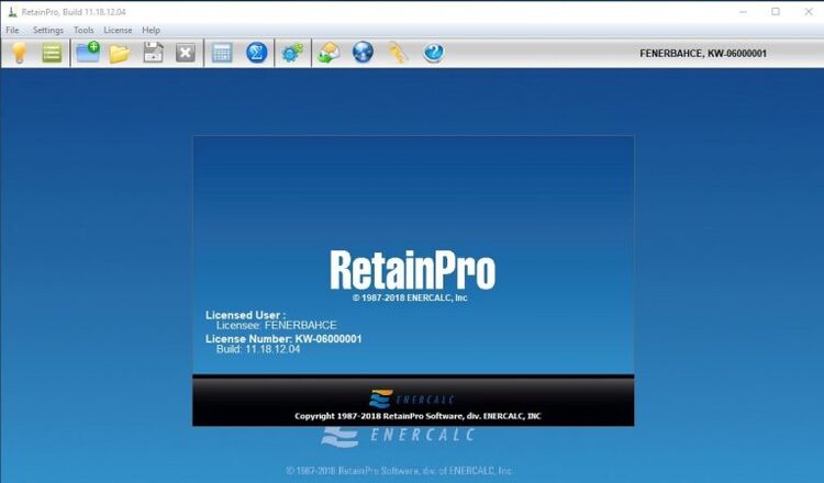 ENERCALC Structural Engineering Library 10.18.12.31 + RetainPro 11.18.12.04