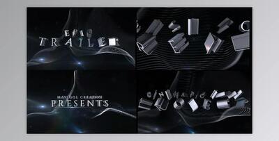 Cinematic 3D Title Animation (Videohive 43943836) - AE Project