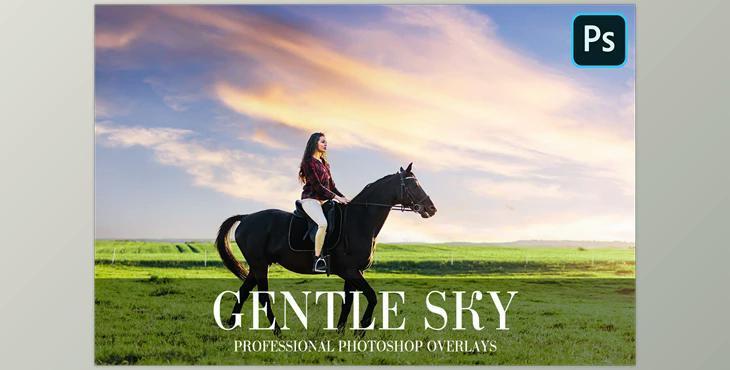 Gentle Sky Overlays Photoshop CreativeMarket-4936170
