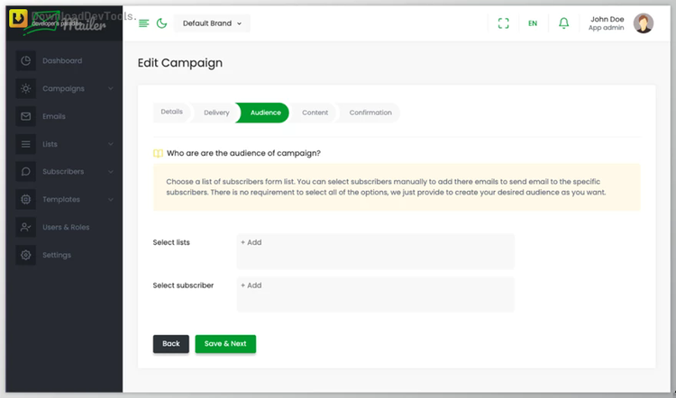 Mailer v1.6 (30 Sep 2024) Nulled - Email Marketing Application