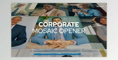Corporate Mosaic Opener (Videohive 48066603) - AE Project