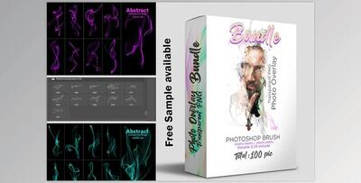 Abstract Motion Brush and PNG Bundle CreativeMarket-5284065