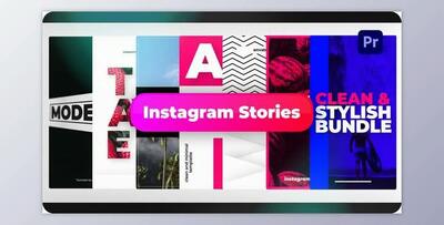 Stylish Instagram Stories For Premiere Pro (Videohive 33624235)
