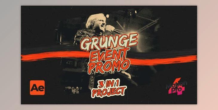 Grunge Event Promo (Videohive 38735338) - AE Project