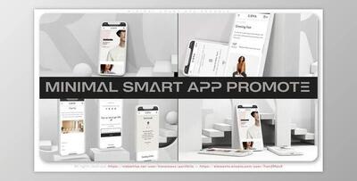 Minimal Smart App Promote (Videohive 38528535) - AE Project