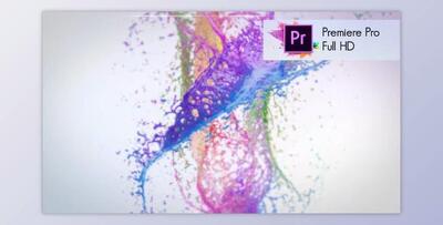 Colorful Splash Logo Reveal - Premiere Pro (Videohive 22394906)