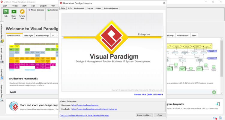 Visual Paradigm Enterprise 17.0 x64