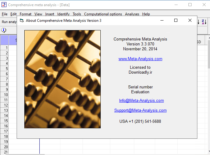 Comprehensive meta-analysis (CMA) v3.3.070