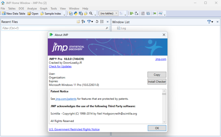 SAS JMP Statistical Discovery Pro 18.0.1 Windows/macOS