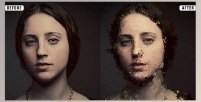 Realistic Painting Photoshop Action GraphicRiver - 35370364