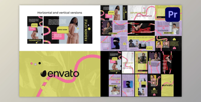 Colorful Stylish Slides for Premiere Pro (Videohive 53402155)