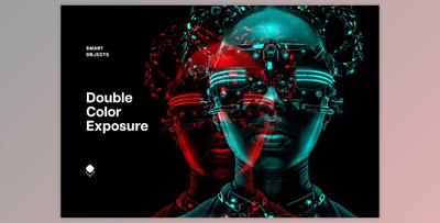 Double Color Exposure Photo Effect - 282724490