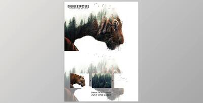 Double Exposure Photoshop Action GraphicRiver-19208213