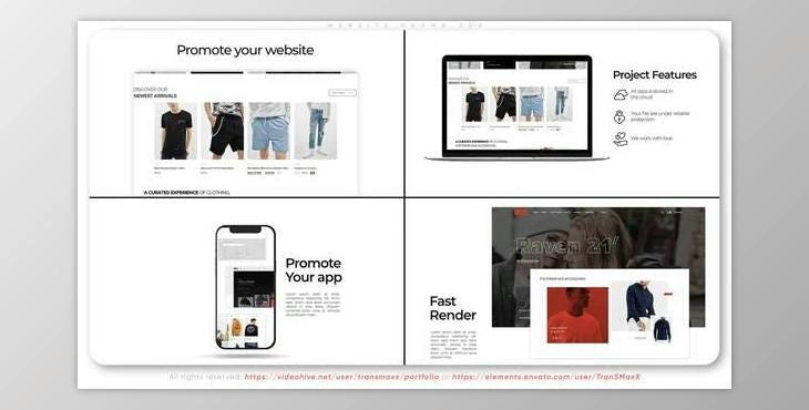 Website Promo. Z03 (Videohive 31775549) - AE Project