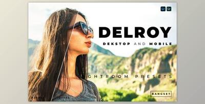Delroy Desktop and Mobile Lightroom Preset by Bangset