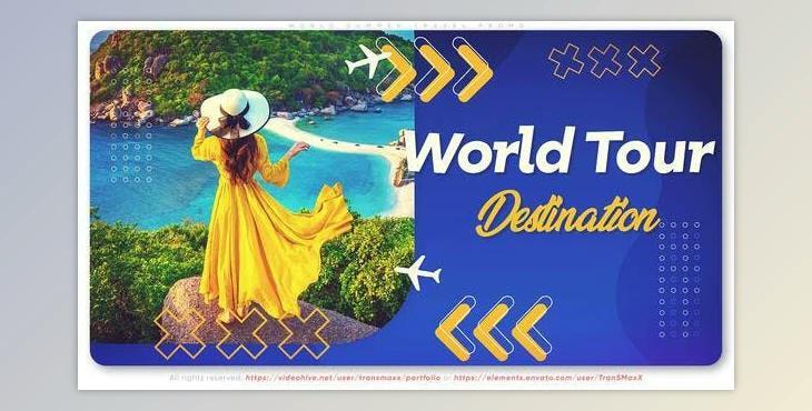 World Summer Travel Promo (Videohive 37385859) - AE Project