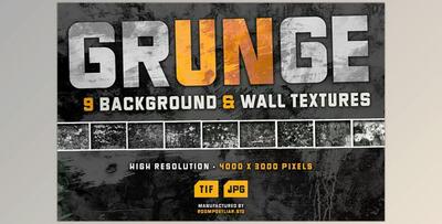Grunge Wall Textures Co.01 CreativeMarket - 6845206