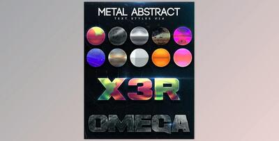 Metal Abstract Text Styles V14 GraphicRiver-27460500