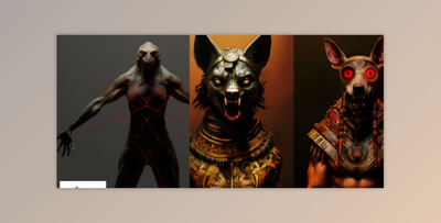 Midjourney Course Character Design, Animals, and Creatures – Prompt Engineering Conceptual Art