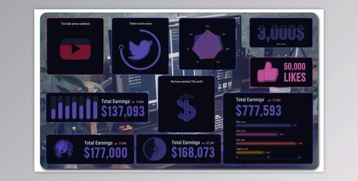 Social Media Infographics (Videohive 45153391) - AE Project