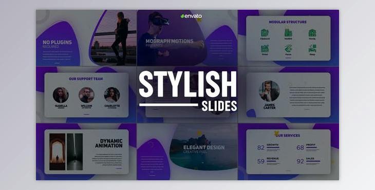 Stylish Slides (Videohive 23193762) - AE Project