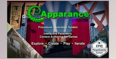 Unreal engine - Apparance Procedural Generation System v5.3
