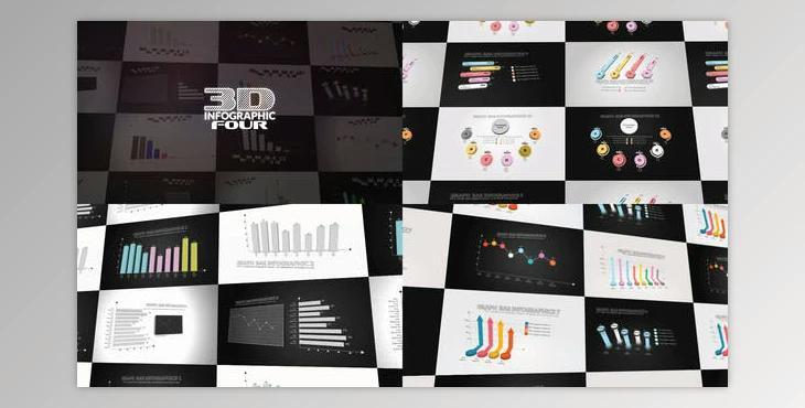 3D Infographics Set 4 (Videohive 28474461) - AE Project