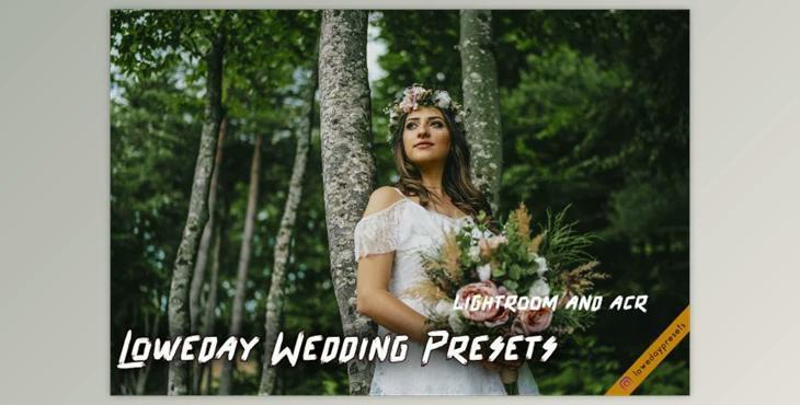 Loweday Wedding Presets – LR and ACR By Loweday