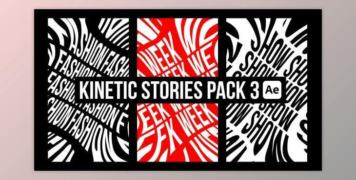 Kinetic Stories Pack 3 (Videohive 51626335) - AE Project