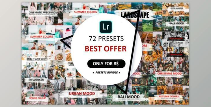 72 Preset Pack For Lightroom By GeorgeKhelashvili