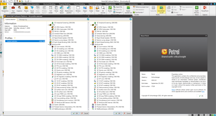 Schlumberger Petrel 2022.2 x64 + Plugins