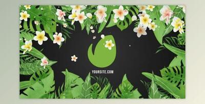 Tropical Vibes Logo Reveal (Videohive 31125146) - AE Project