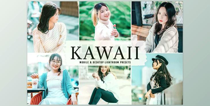 Kawaii Pro Lightroom Presets CreativeMarket - 6814124