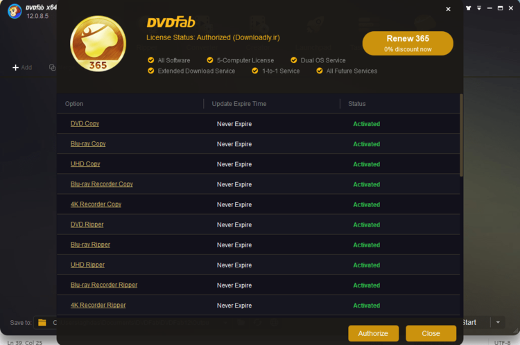 DVDFab 13.0.4.4 Windows / 12.0.8.2 macOS