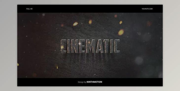 Cinematic Action Stone Trailer (Videohive 47621669) - AE Project