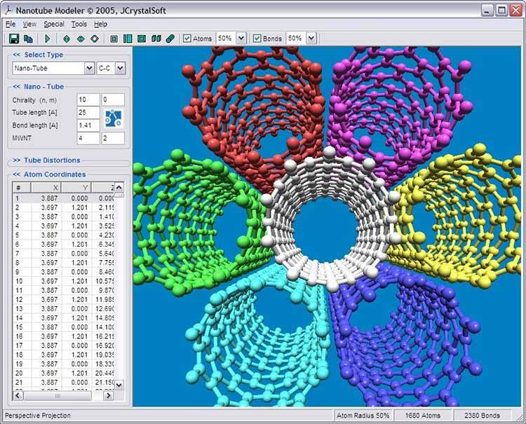 Nanotube Modeler 1.7.9