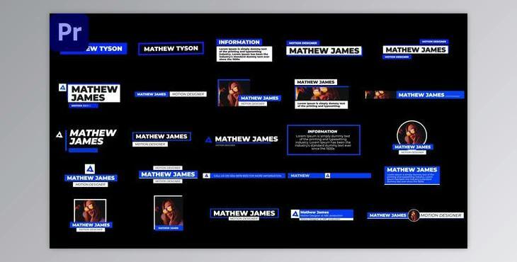 Slick Lower Thirds (Videohive 32424994)